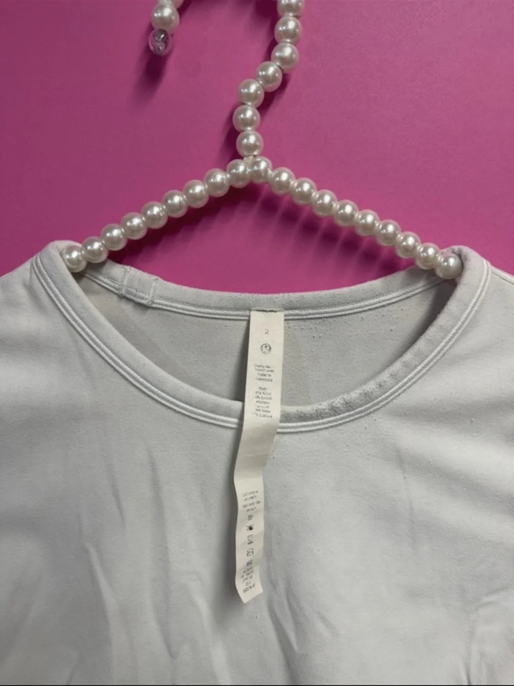 Lululemon ruched side tee size 2
